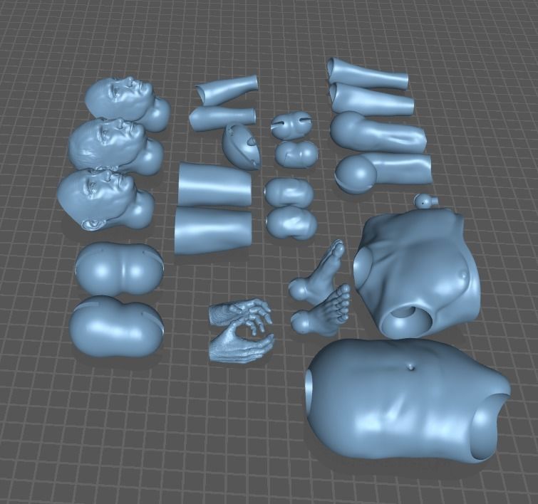 BJD Doll Vladimir Putin 30cm 3D print model_11