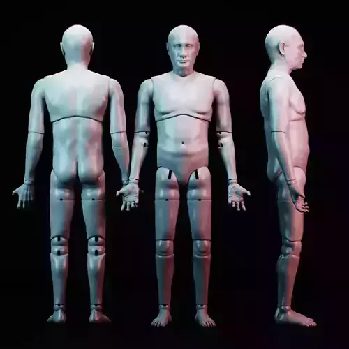 BJD Doll Vladimir Putin 30cm