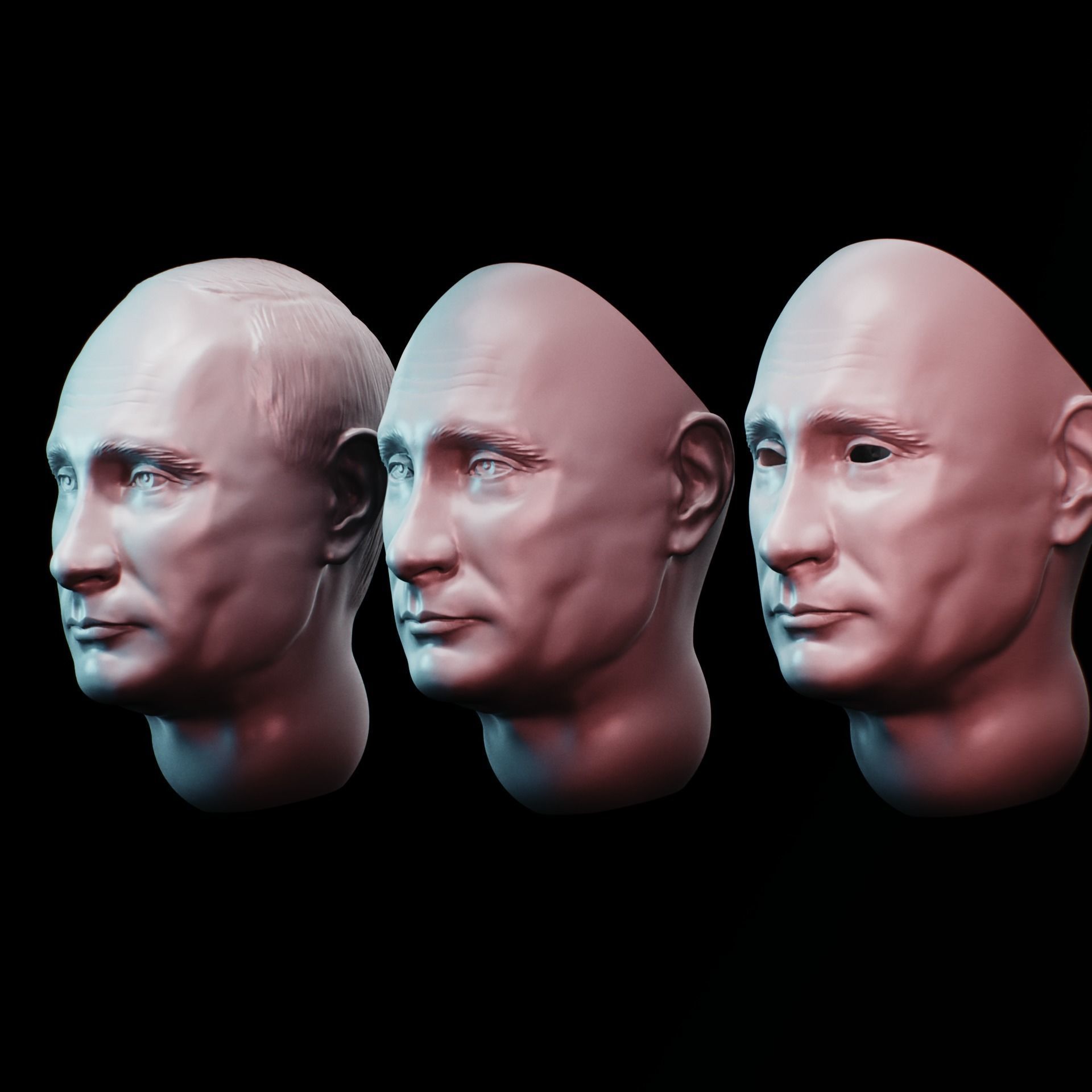 BJD Doll Vladimir Putin 30cm 3D print model_5
