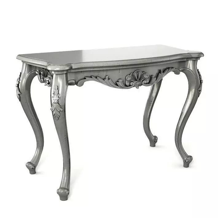 Antique Coffee Table 3D model_0