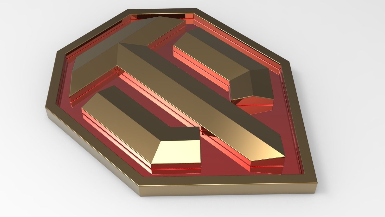 World of Tanks Logo 3D model_4