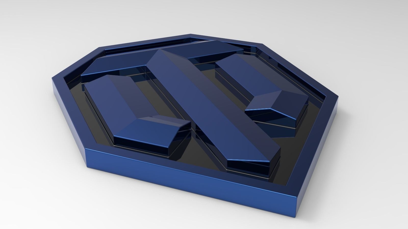 World of Tanks Logo 3D model_3
