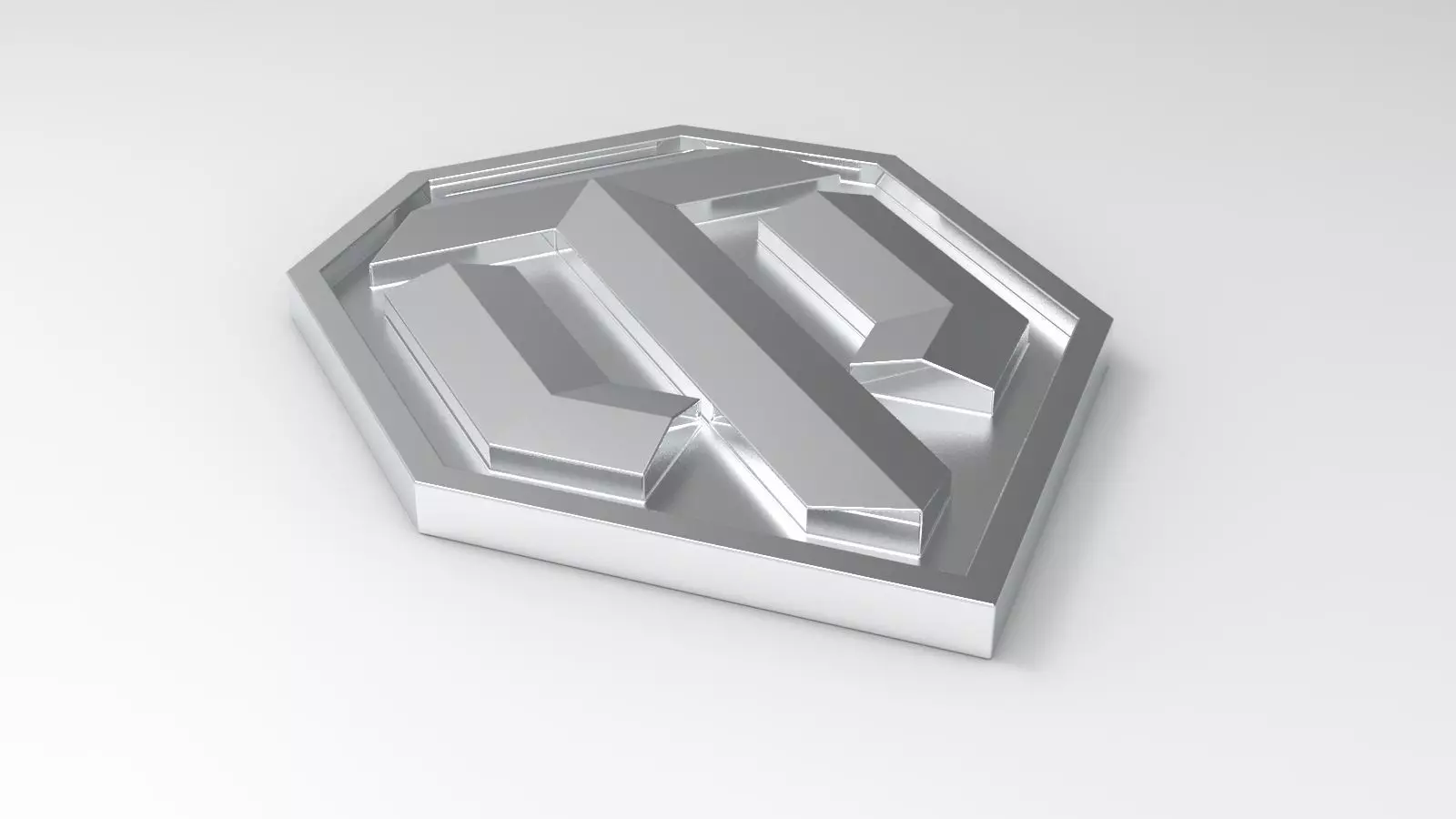 World of Tanks Logo 3D model_0