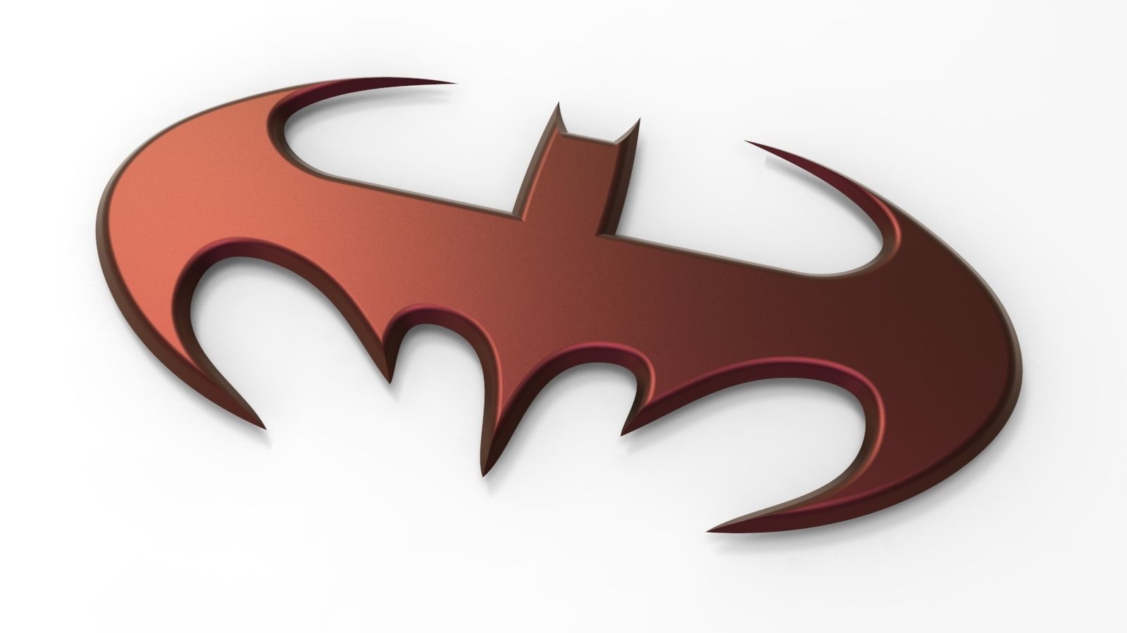 Batman Logo 3D model_5