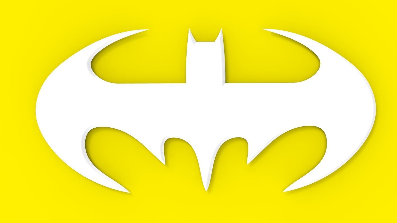 Batman Logo 3D model_9