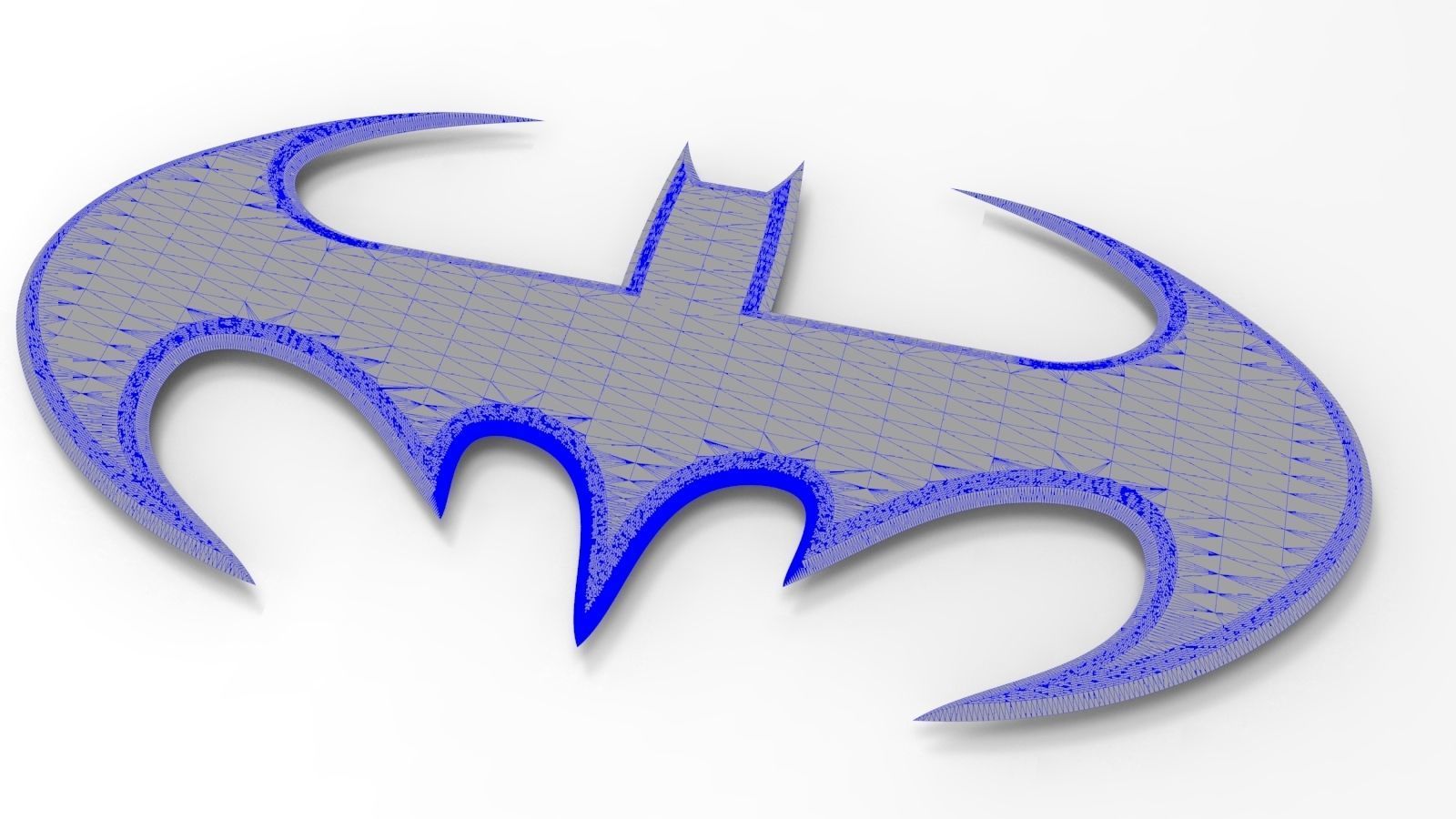 Batman Logo 3D model_10