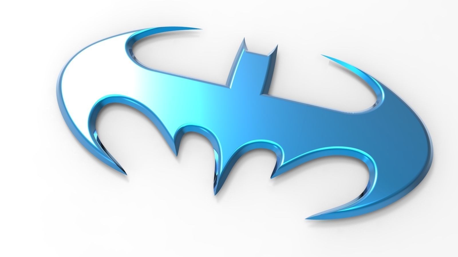 Batman Logo 3D model_7