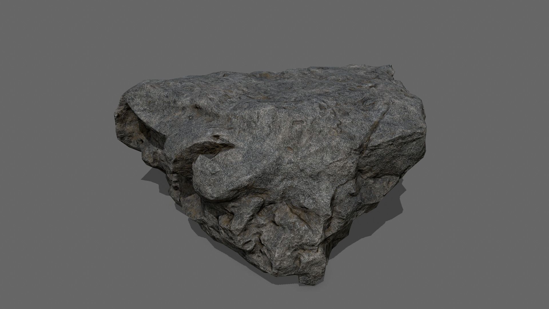 rocks rock Low-poly 3D model_21