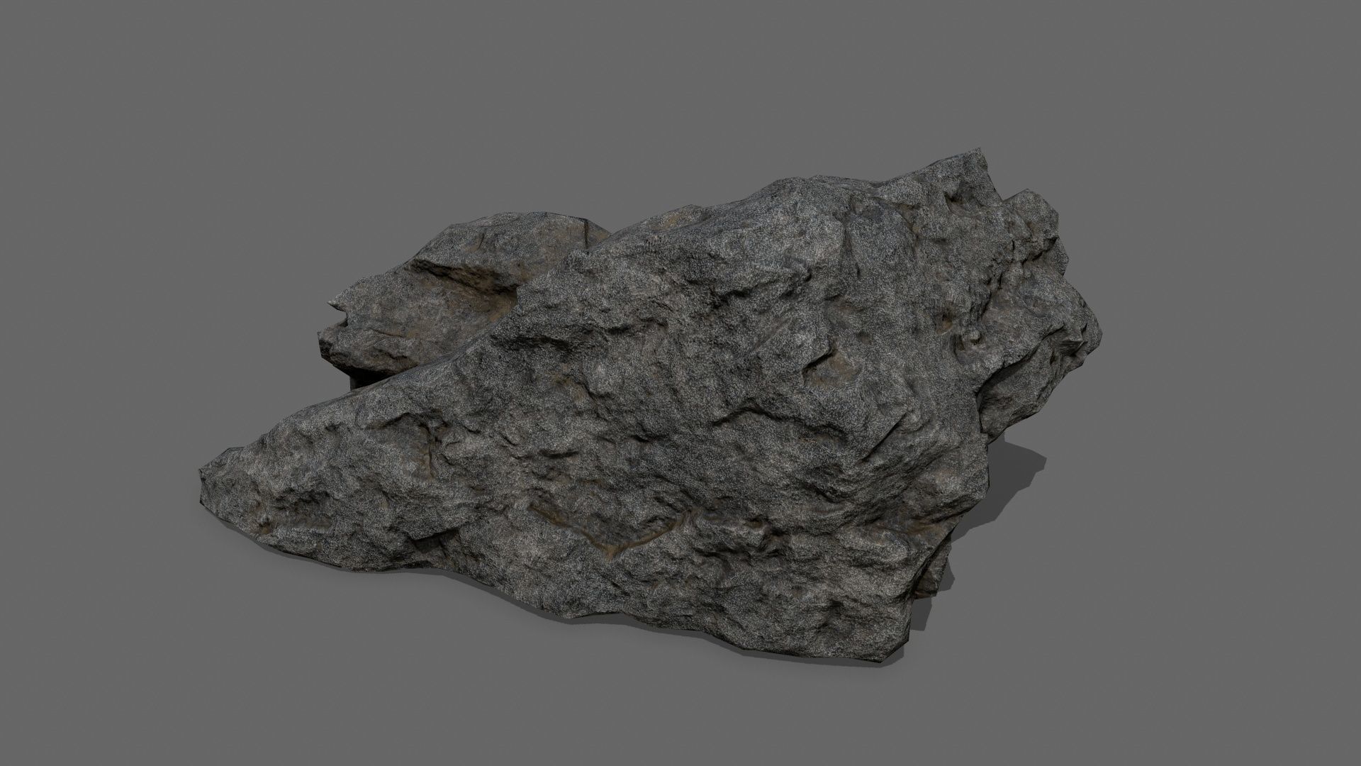 rocks rock Low-poly 3D model_32