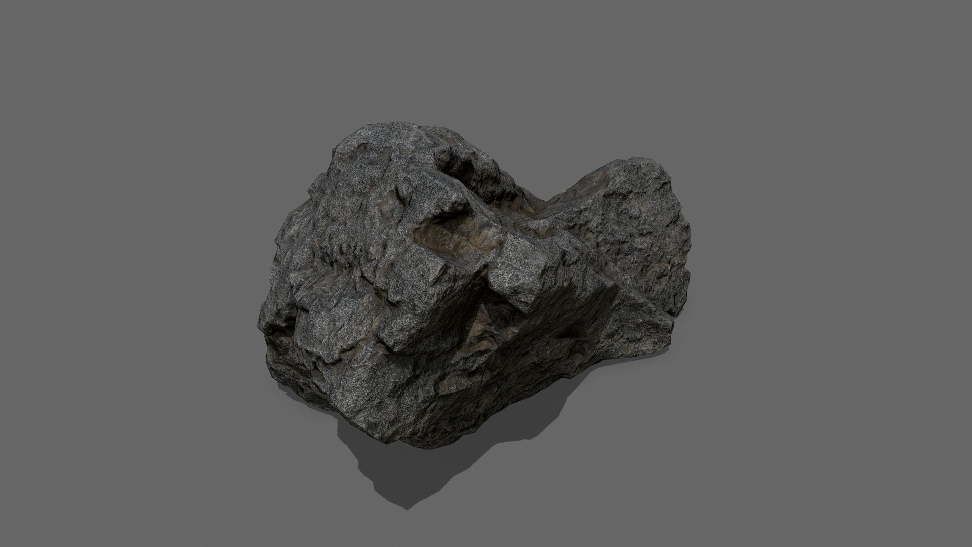 rocks rock Low-poly 3D model_31