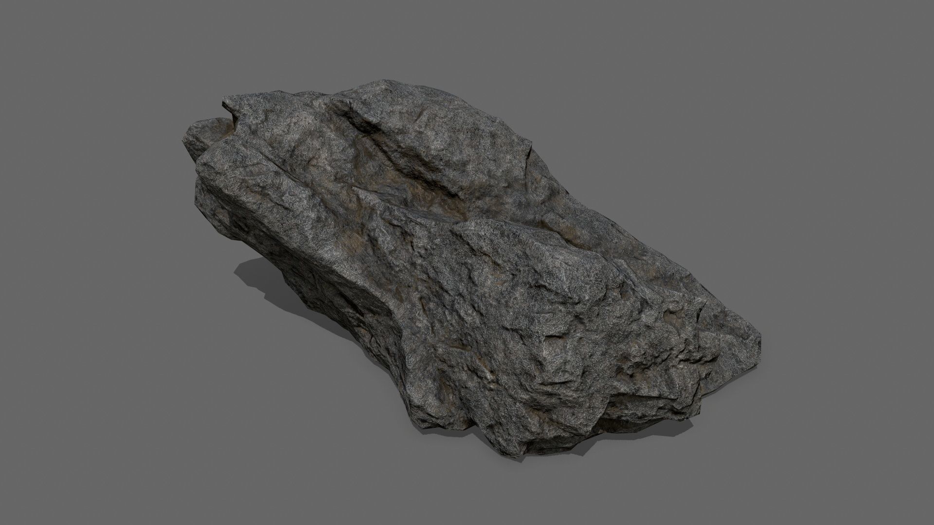 rocks rock Low-poly 3D model_30