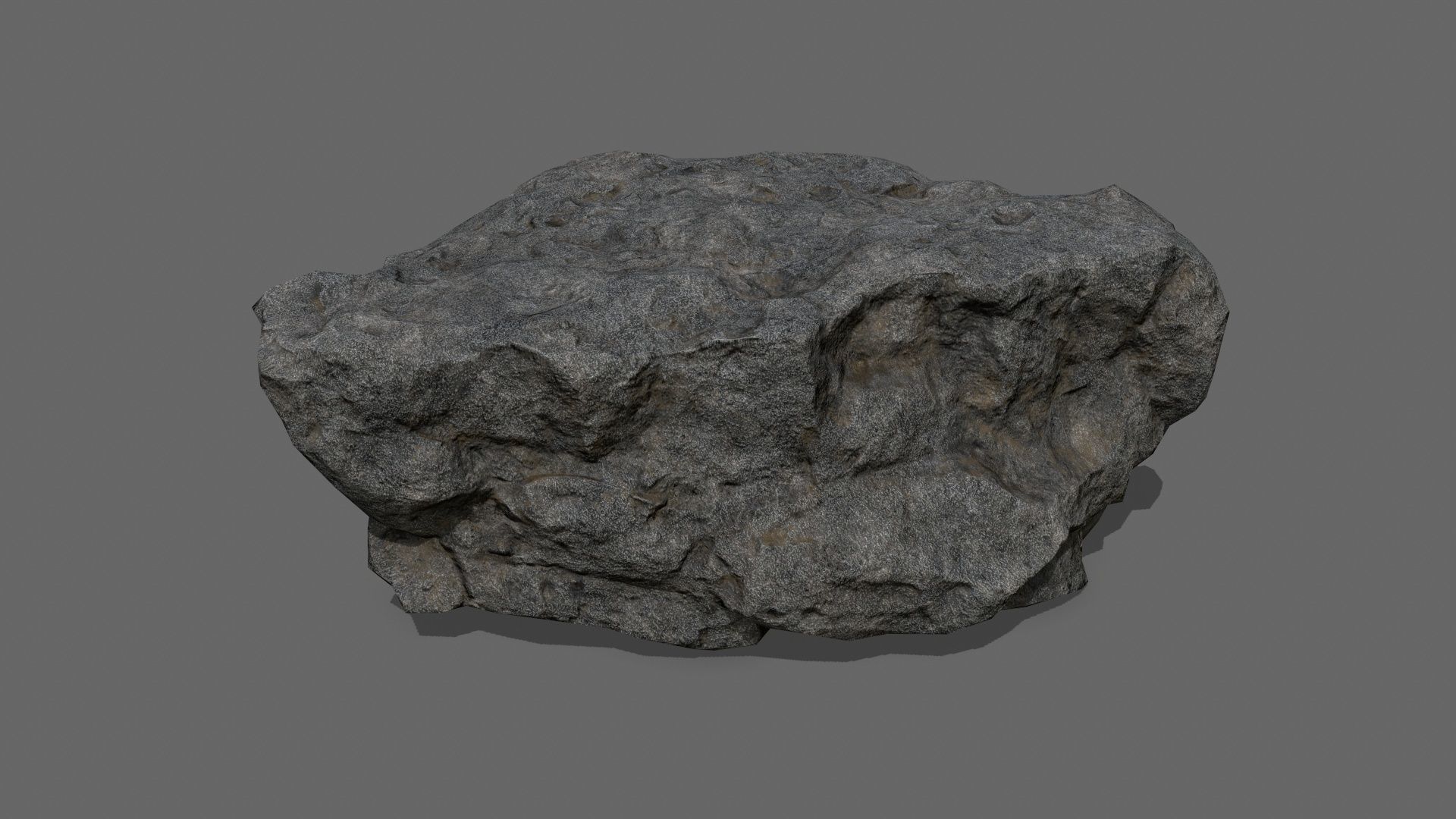 rocks rock Low-poly 3D model_19