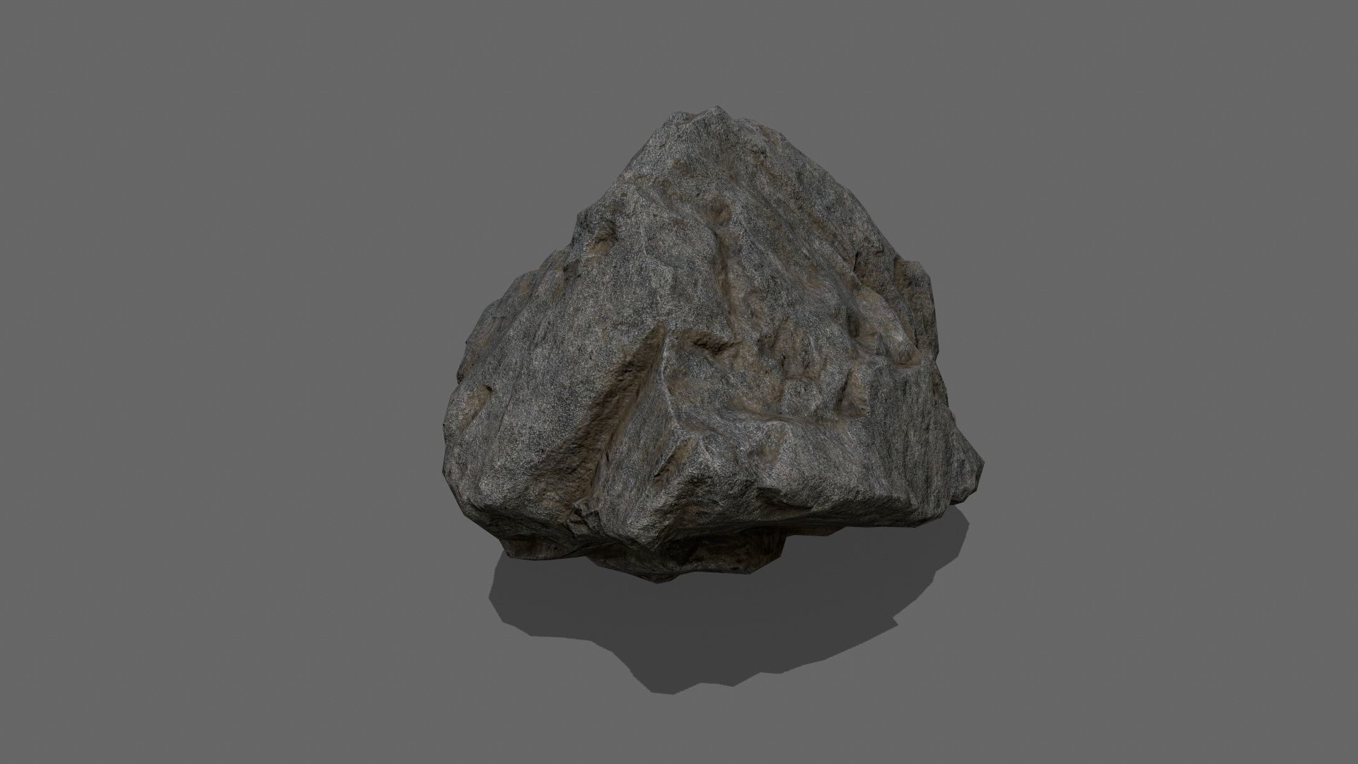 rocks rock Low-poly 3D model_17
