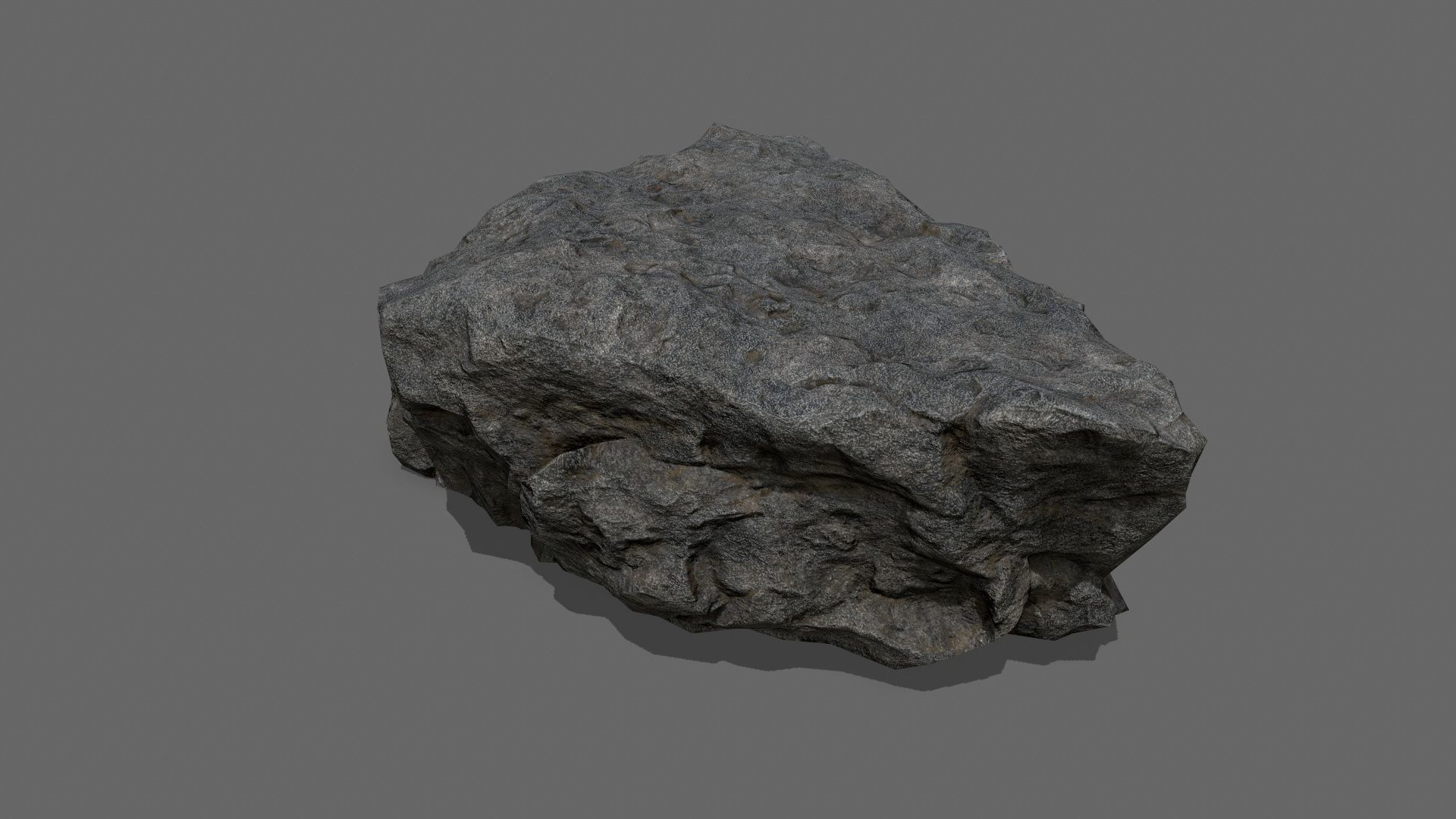 rocks rock Low-poly 3D model_20