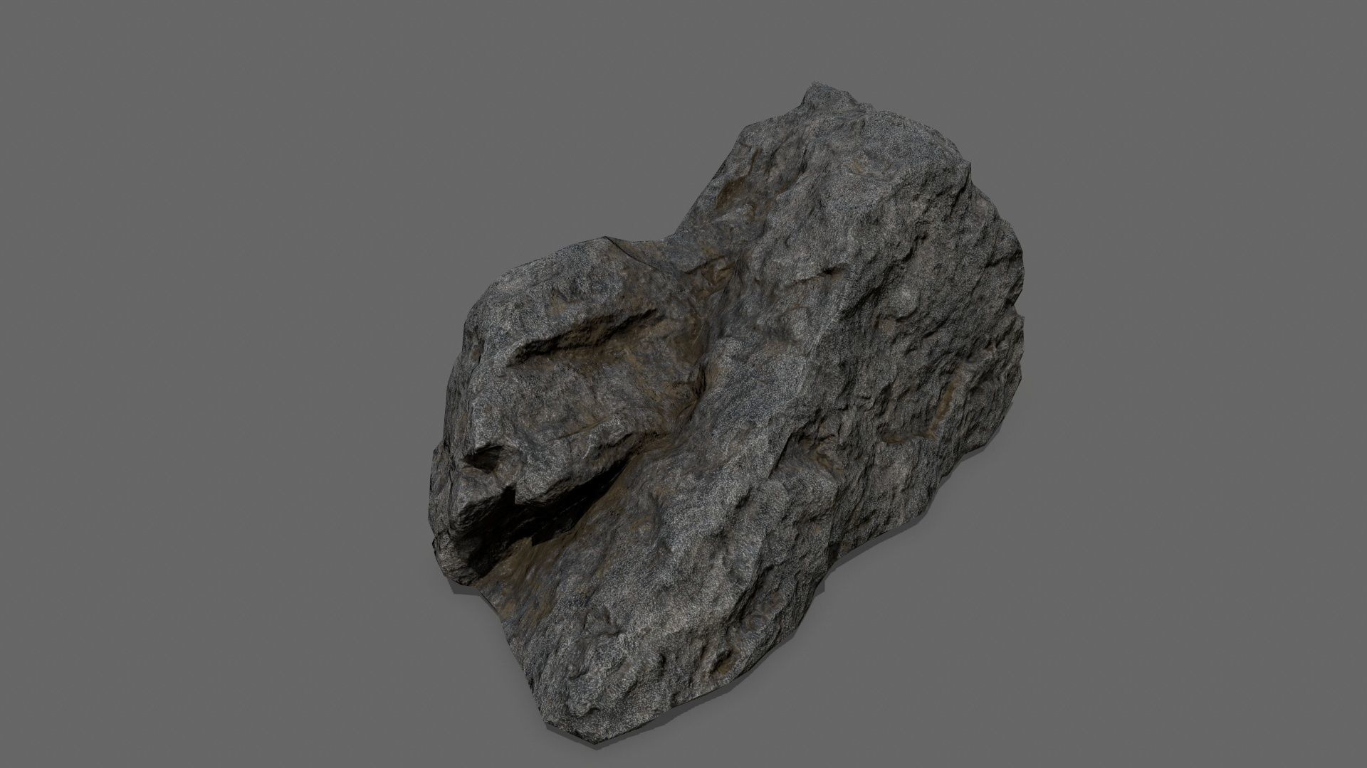 rocks rock Low-poly 3D model_29