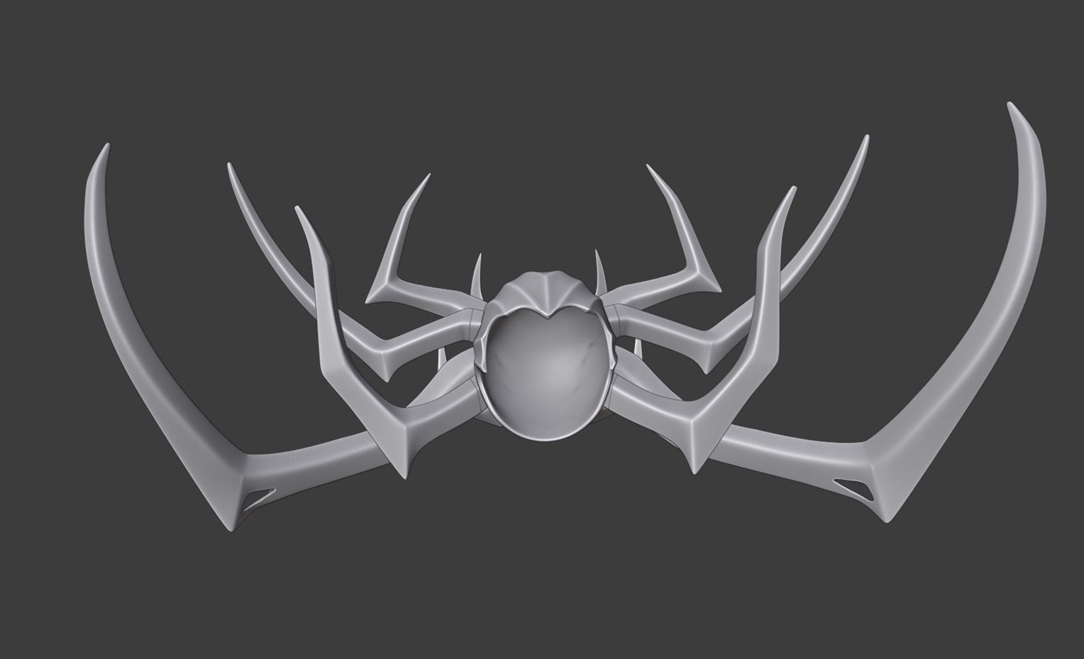 Thor Ragnarok Hela helmet - headdress 3D print model_4