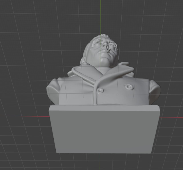 Albert Camus 3D print model_7