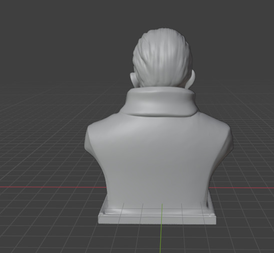 Albert Camus 3D print model_27