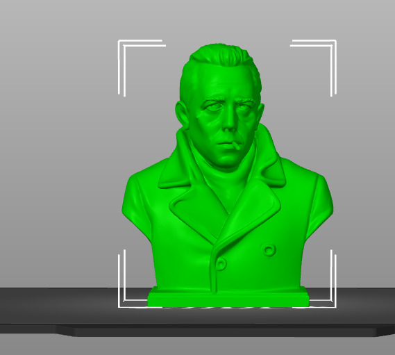 Albert Camus 3D print model_19