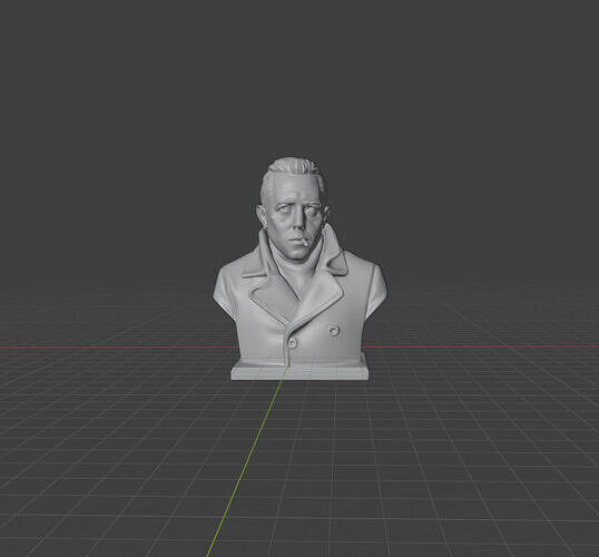 Albert Camus 3D print model