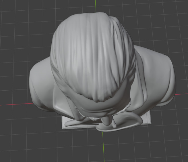 Albert Camus 3D print model_6