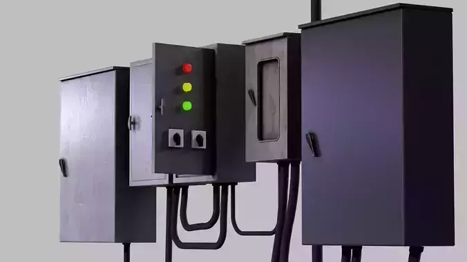 Electrical Box 3D model