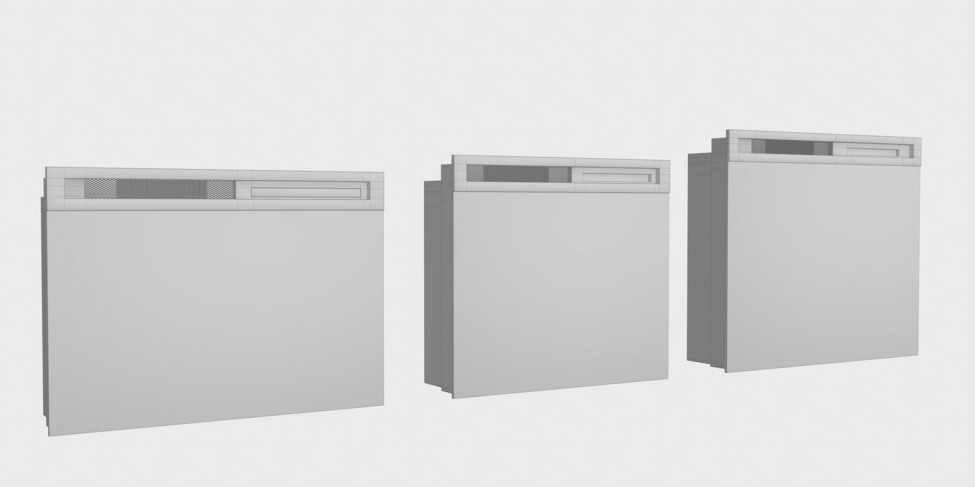 Dimplex fireplaces BLENDER 3D Model Cycles 3D model_2