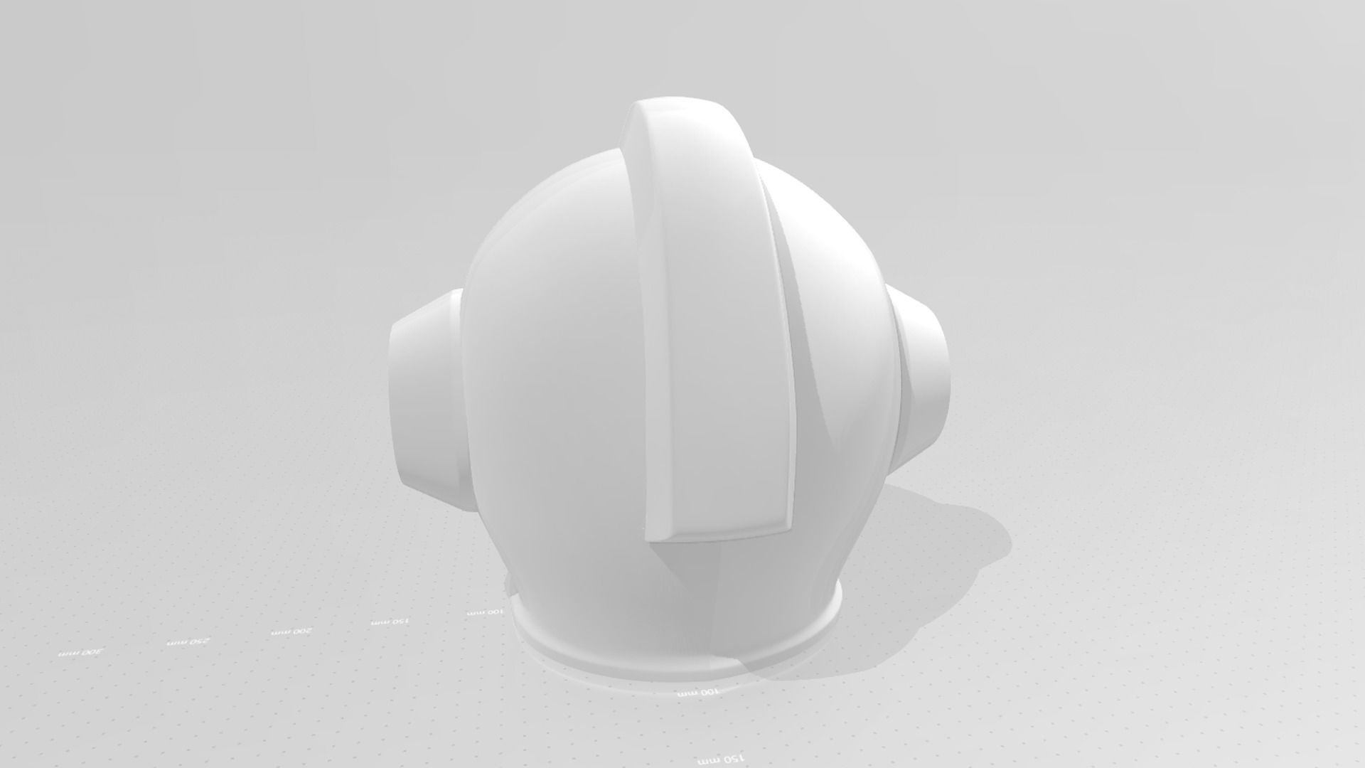 Megaman Helmet STL Printable - Classic Design Cosplay 3D print model_19