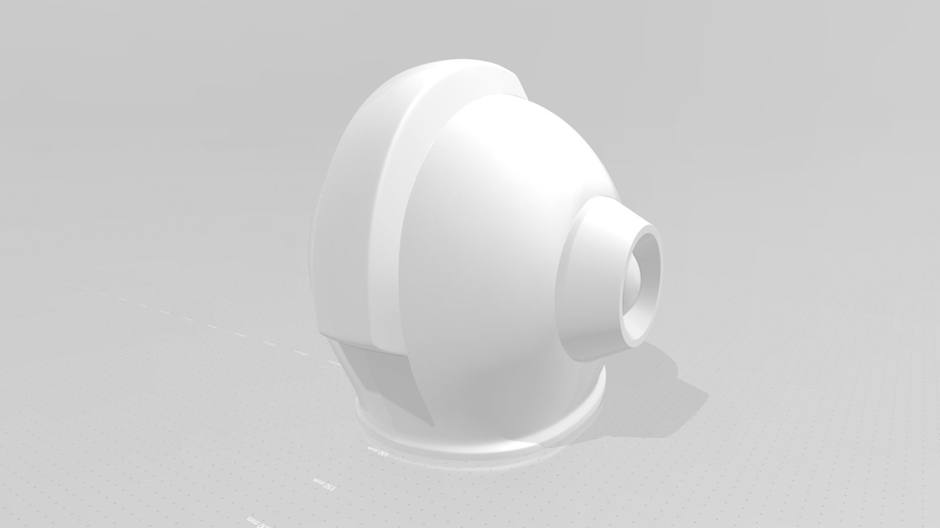 Megaman Helmet STL Printable - Classic Design Cosplay 3D print model_18