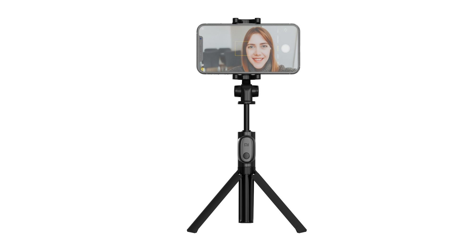 Monopod Xiaomi Tripod Black BLENDER 3D Model Cycles 3D model_5