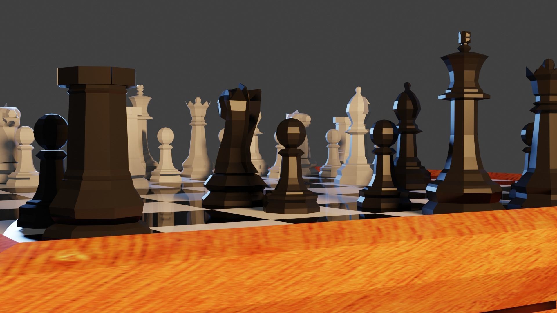 Chess Set 3D print model_11