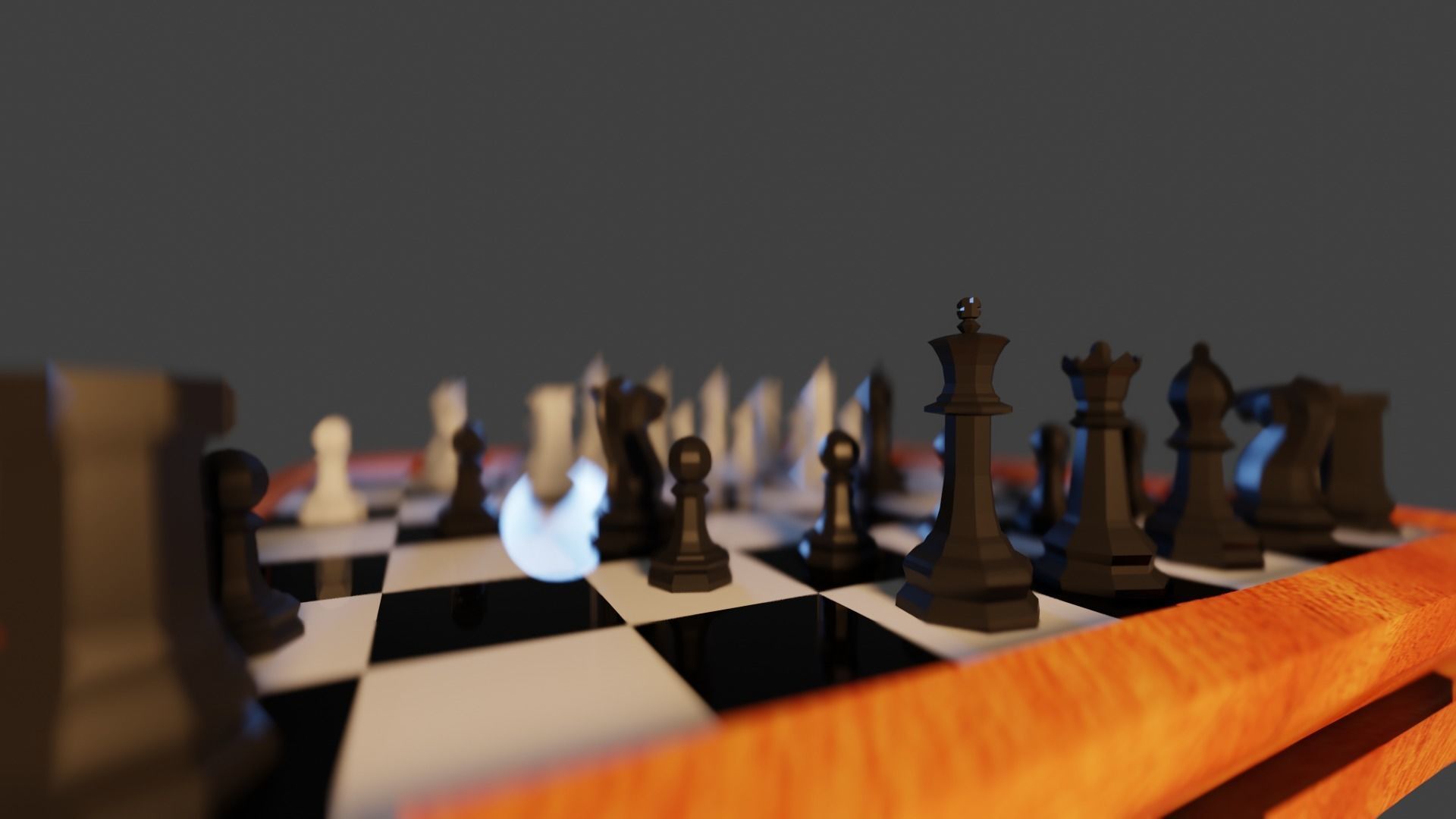 Chess Set 3D print model_4