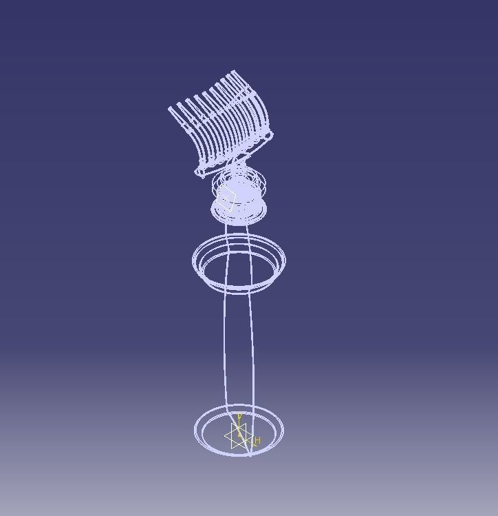 Hair Oil Bottle With Comb 3D print model_28