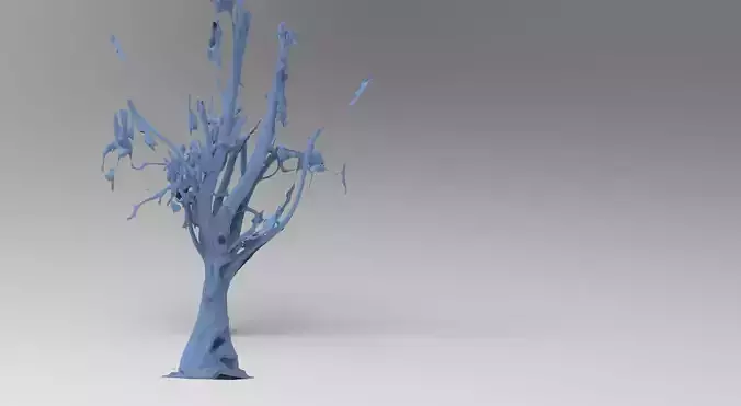 Scary Tree 3D model