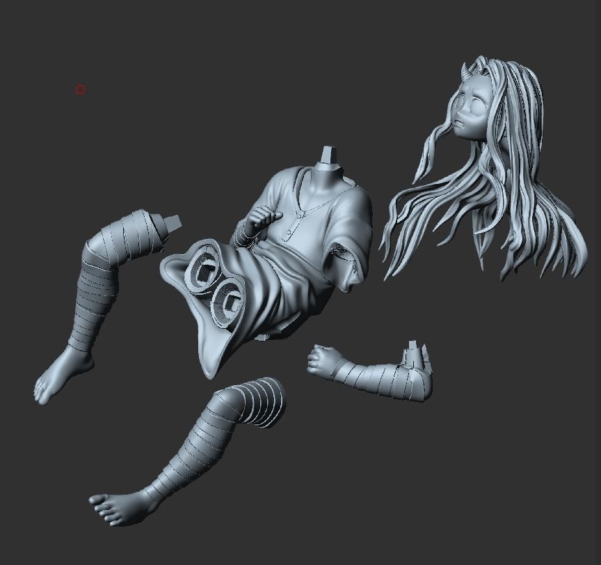 Mirio And Eri - My Hero Academia 3D print model_9