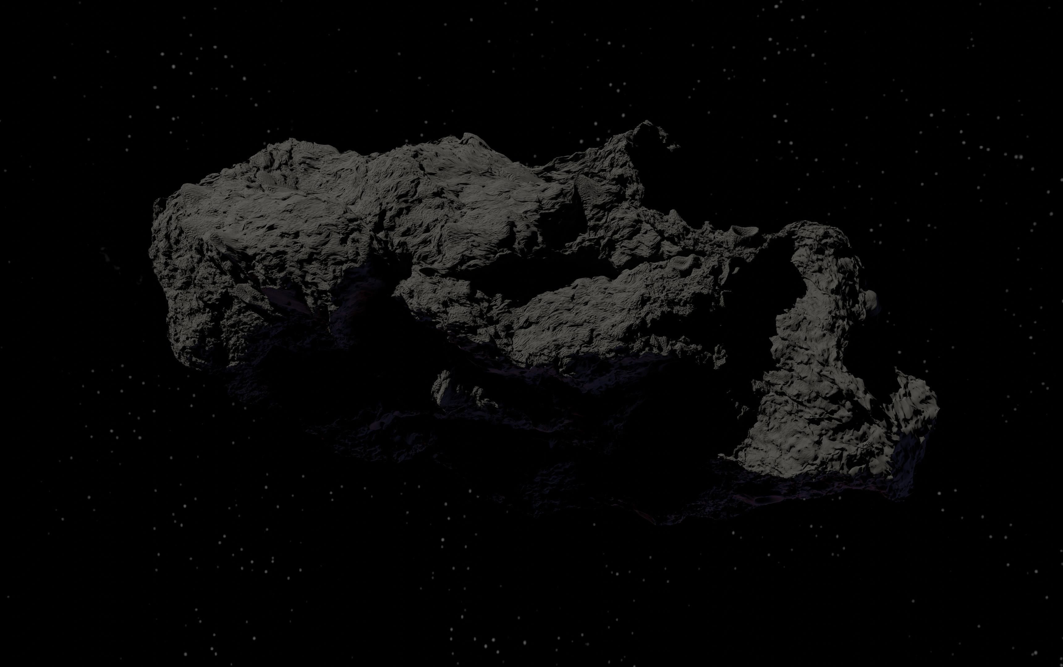 asteroid version 5 high detail 3D model_17