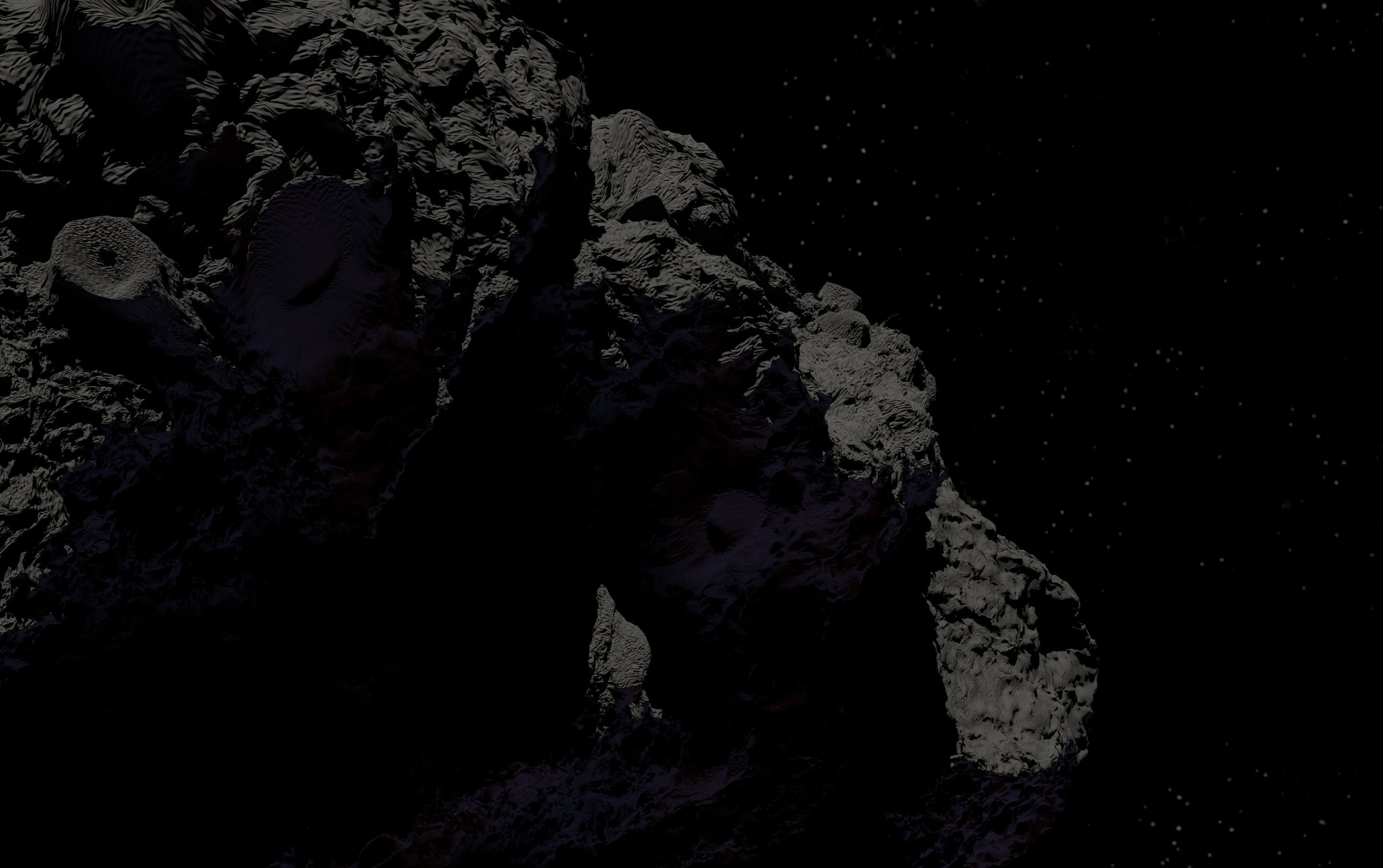 asteroid version 5 high detail 3D model_21