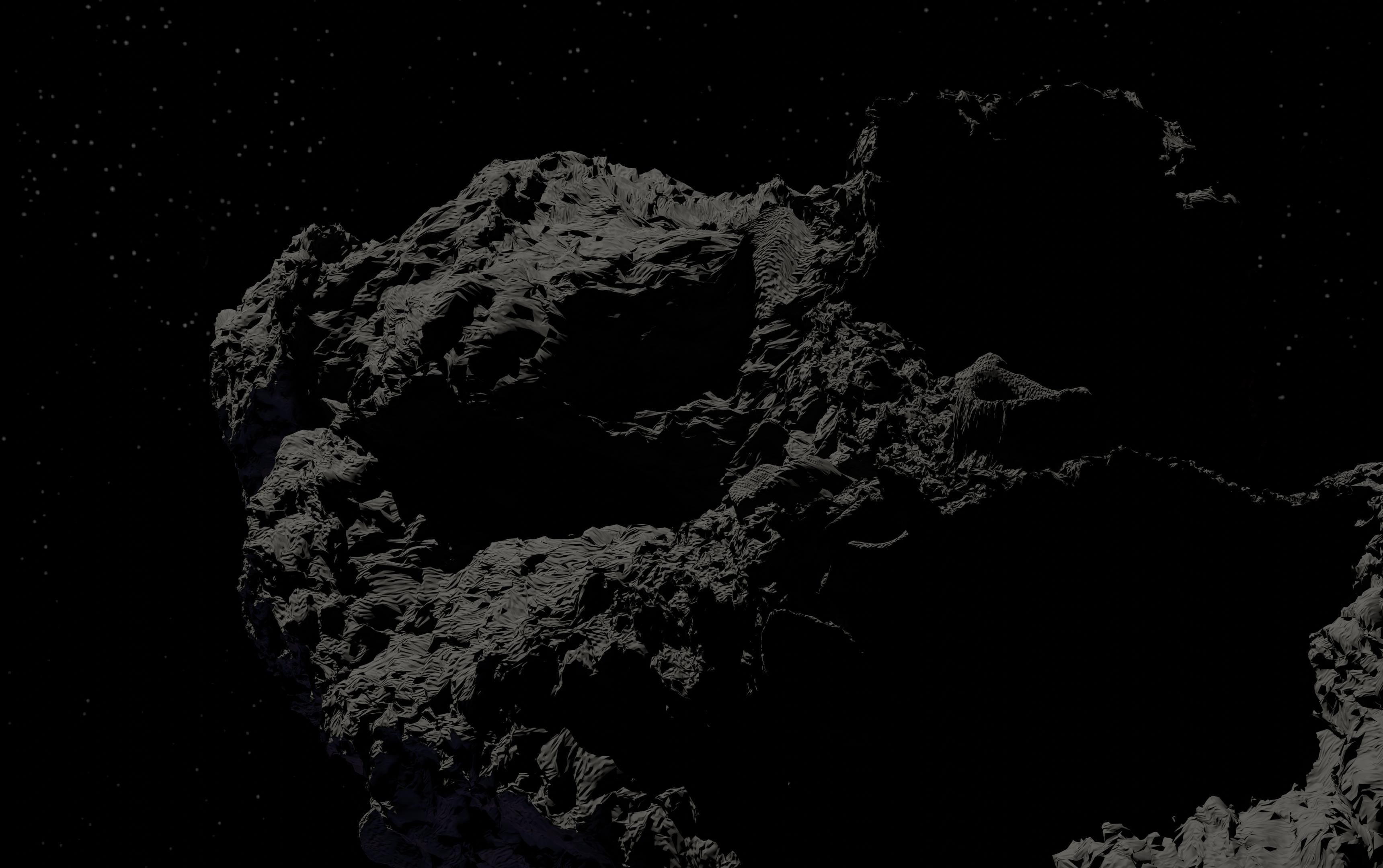 asteroid version 5 high detail 3D model_24