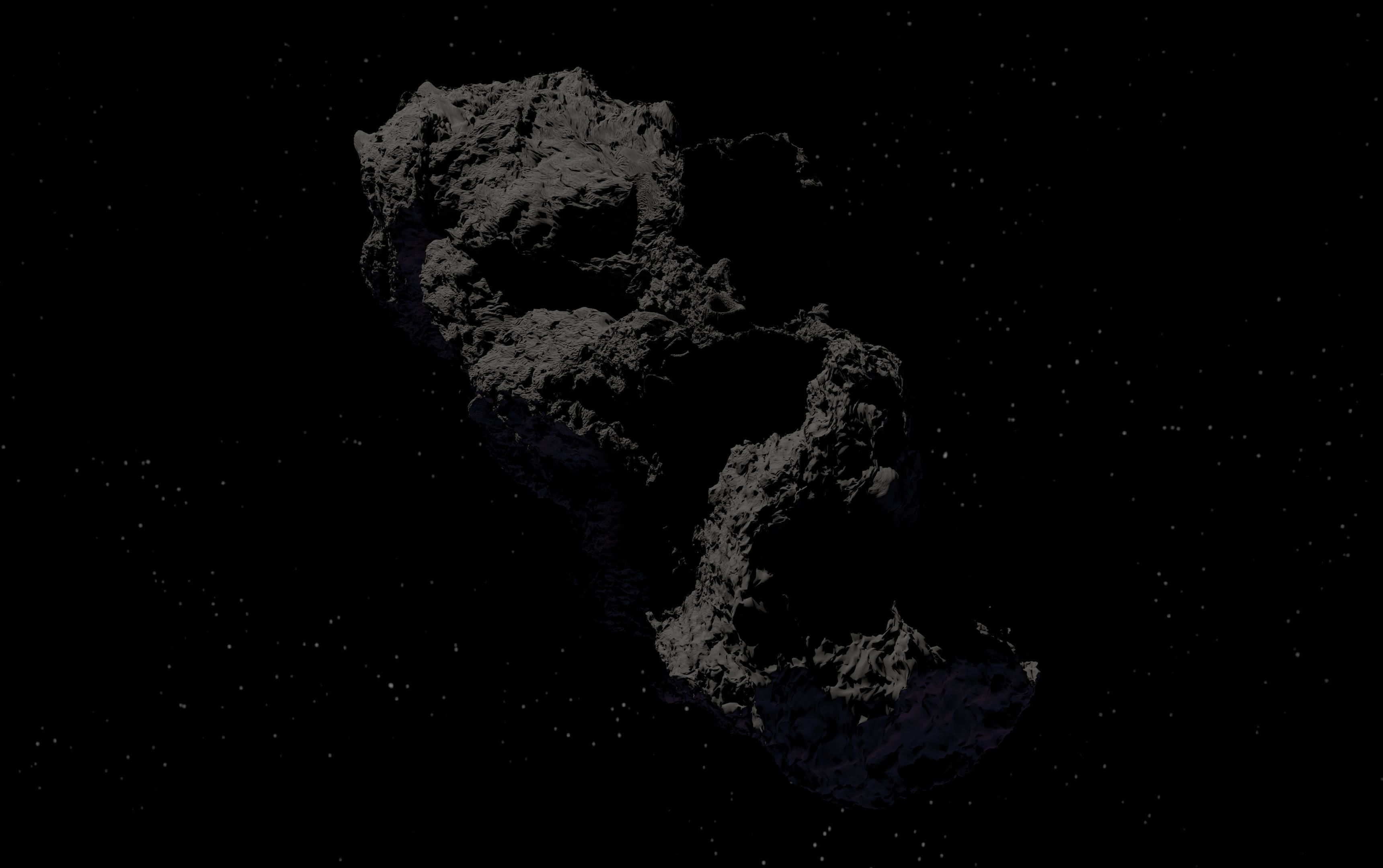 asteroid version 5 high detail 3D model_16