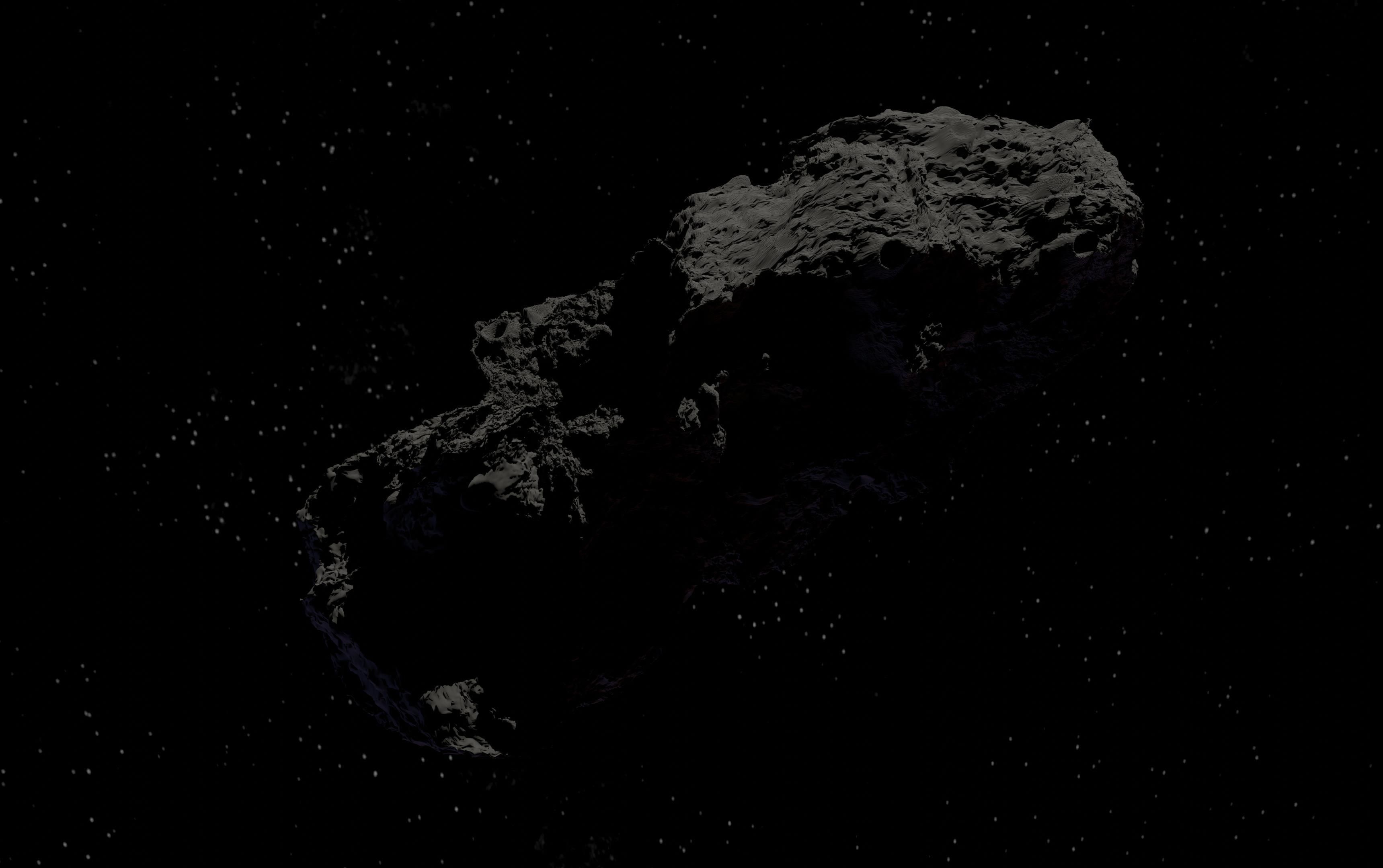 asteroid version 5 high detail 3D model_15