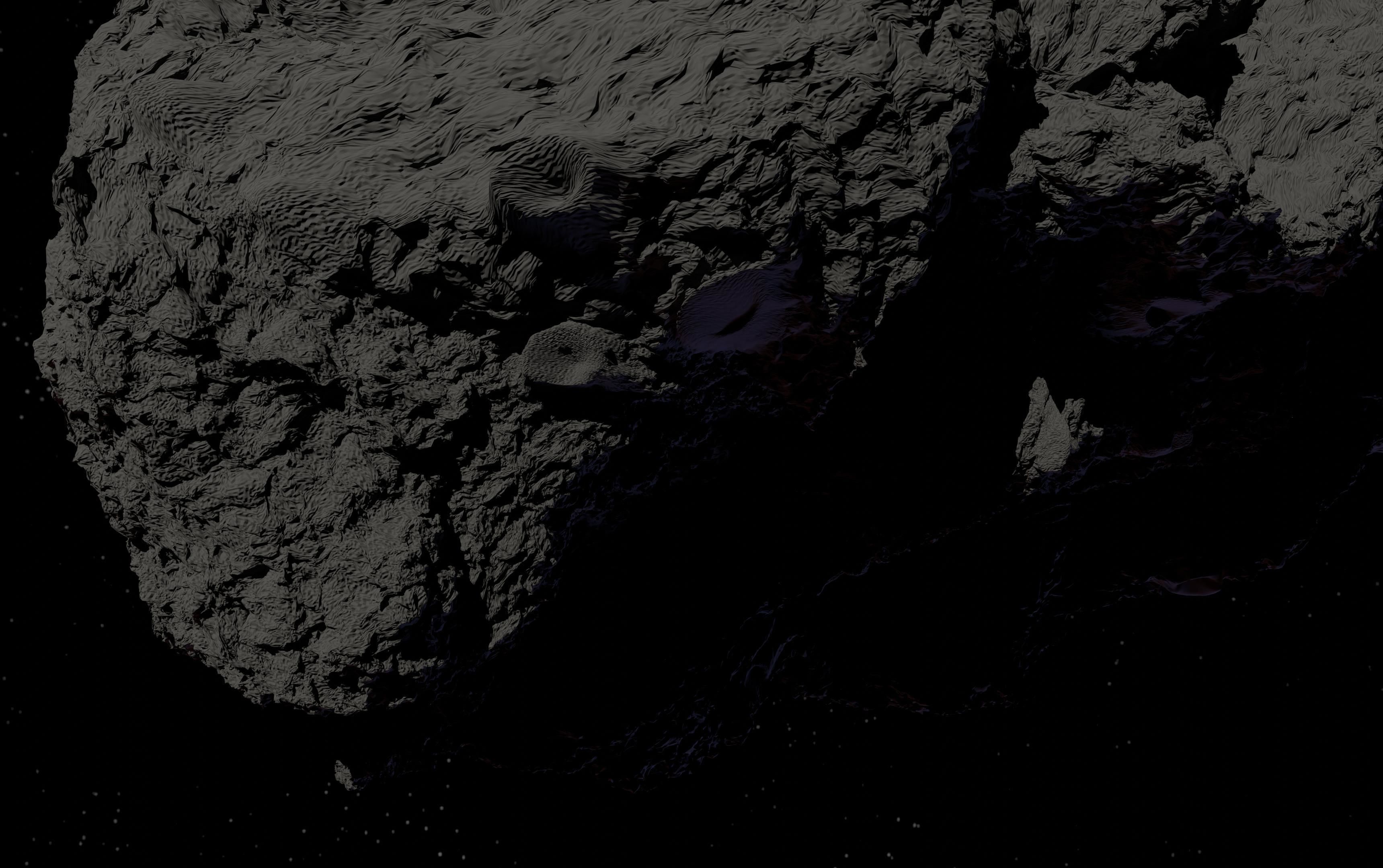 asteroid version 5 high detail 3D model_23