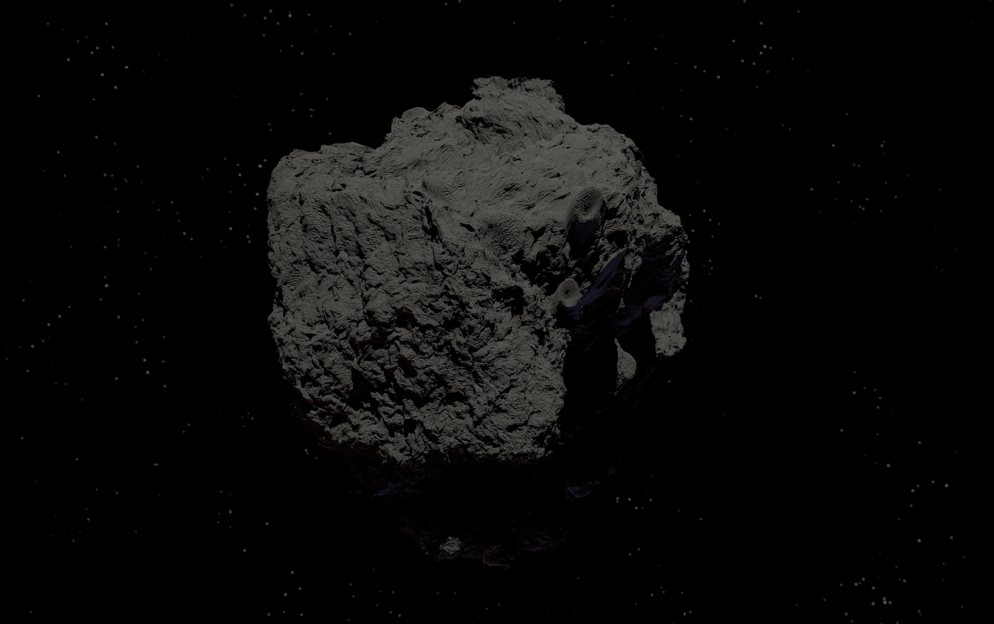 asteroid version 5 high detail 3D model_18