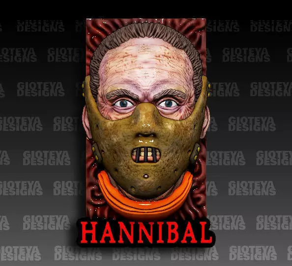 Hannibal Lecter 3D model_0