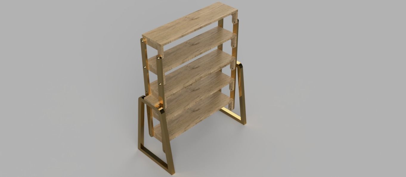 Table to Shelf 3D model_1
