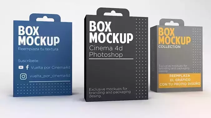 Box Mockup 3D model