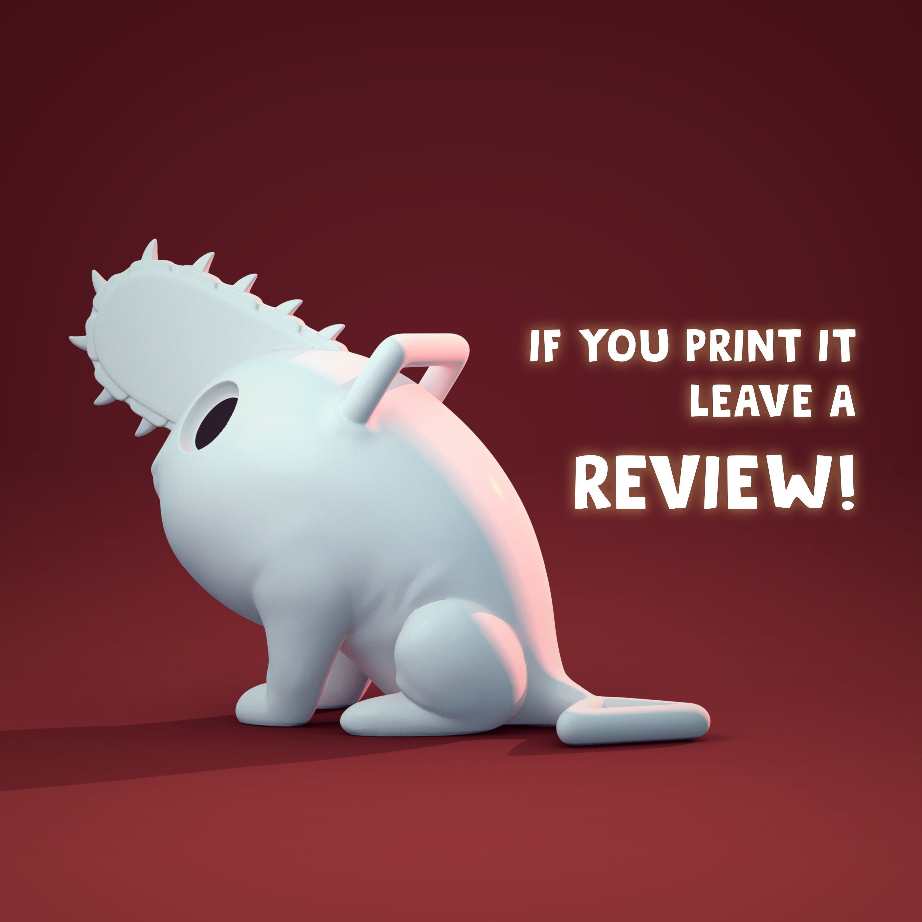 POCHITA Chainsaw Man 3D print model_2