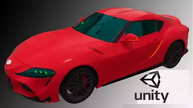 Car  Toyota Supra 2019 3D Model