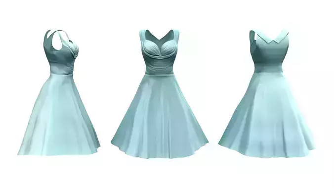 Shelf Bust Swing Dress