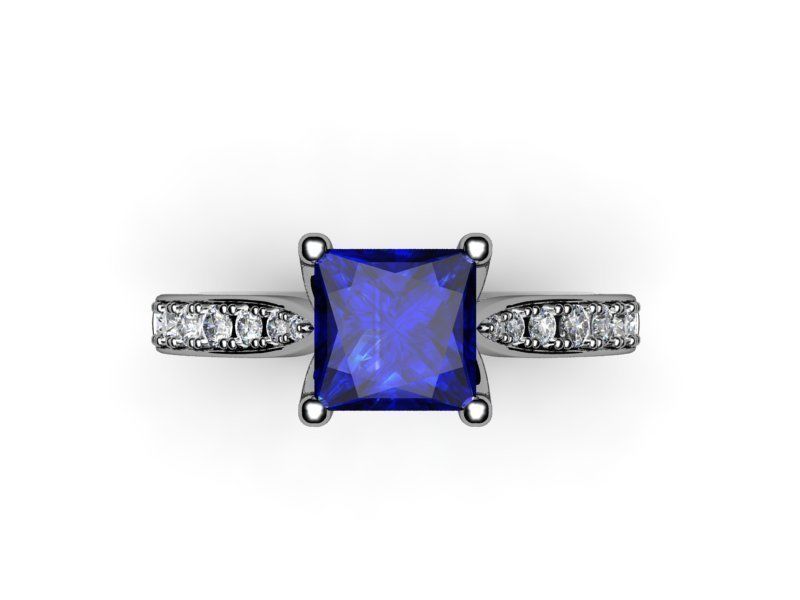 Set Ring ready for 3d print 3D print model_2