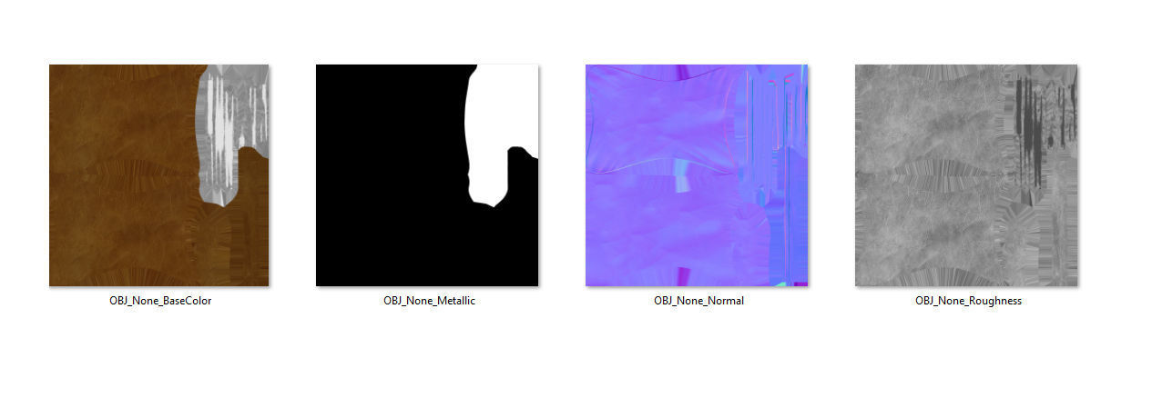 silla mariposa Low-poly 3D model_6